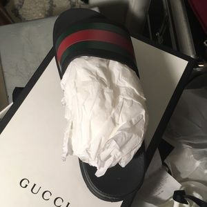 Authentic Gucci slides